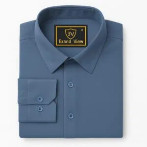 China Spandex Formal Shirt(Color-ASH)