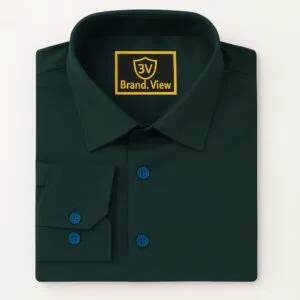 China Spandex Formal Shirt(Colour-C-GREEN)