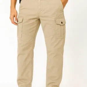 SIX POKET CARGO PANT(CREM COLOUR)