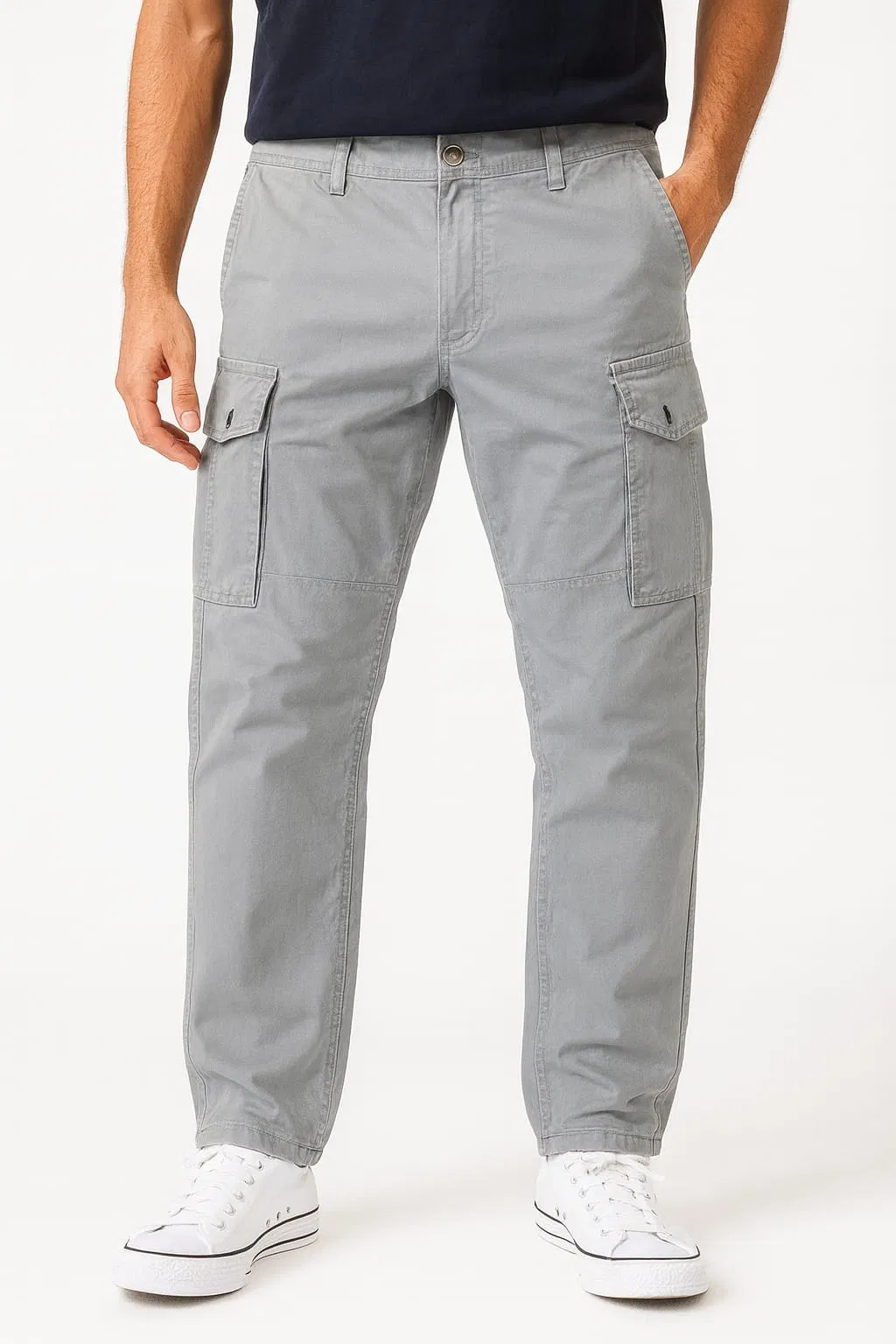 SIX POKET CARGO PANT(ASH COLOUR